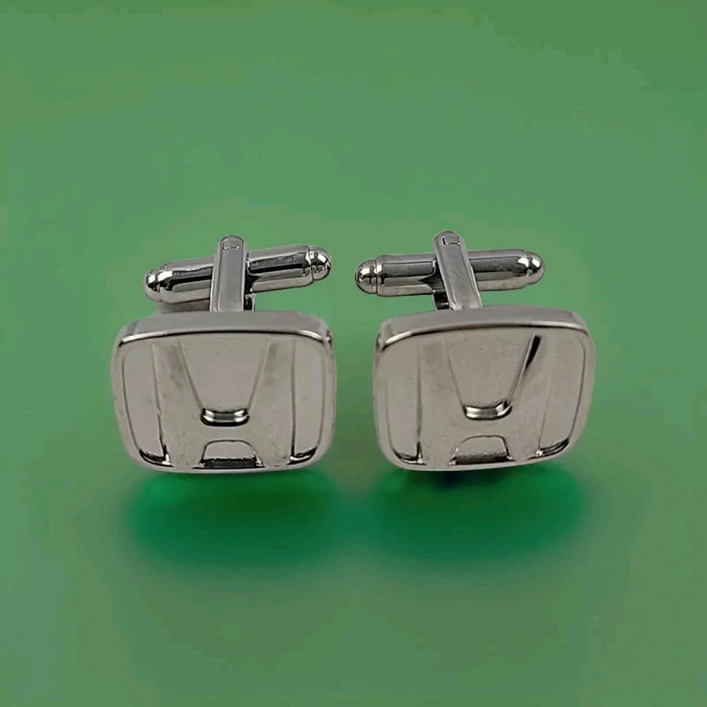 New Without Tags Honda Silvertone Cufflinks